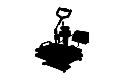 heat press silhouette